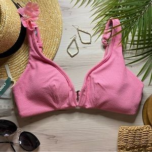 Maaji •• Floral Reversible V-Neck Bikini Top